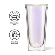 Prism Pint Glass Set (2) - Portable Glassware A4
