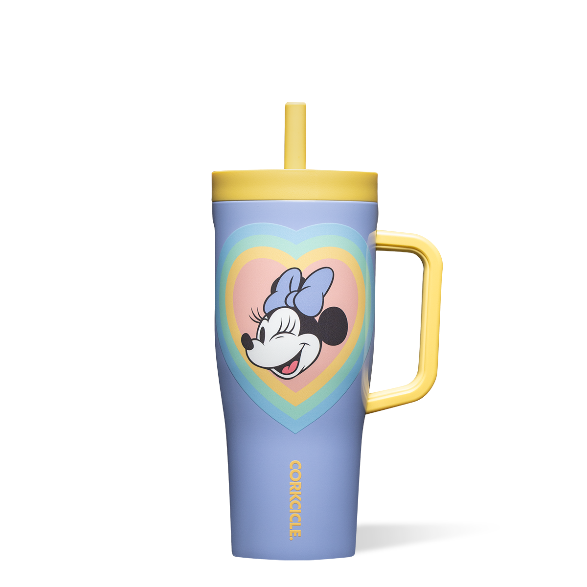 Mickey & Minnie Mouse Retro Rainbow Leakproof Cruiser - Morning Refill O0