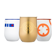 Star Wars TM Droids Stemless Set (3) - Smooth Beverage Z8