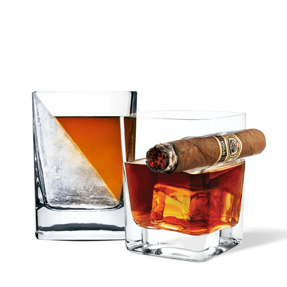 Whiskey Wedge + Cigar Glass Bundle - Clean Whiskey W7 - Default Title